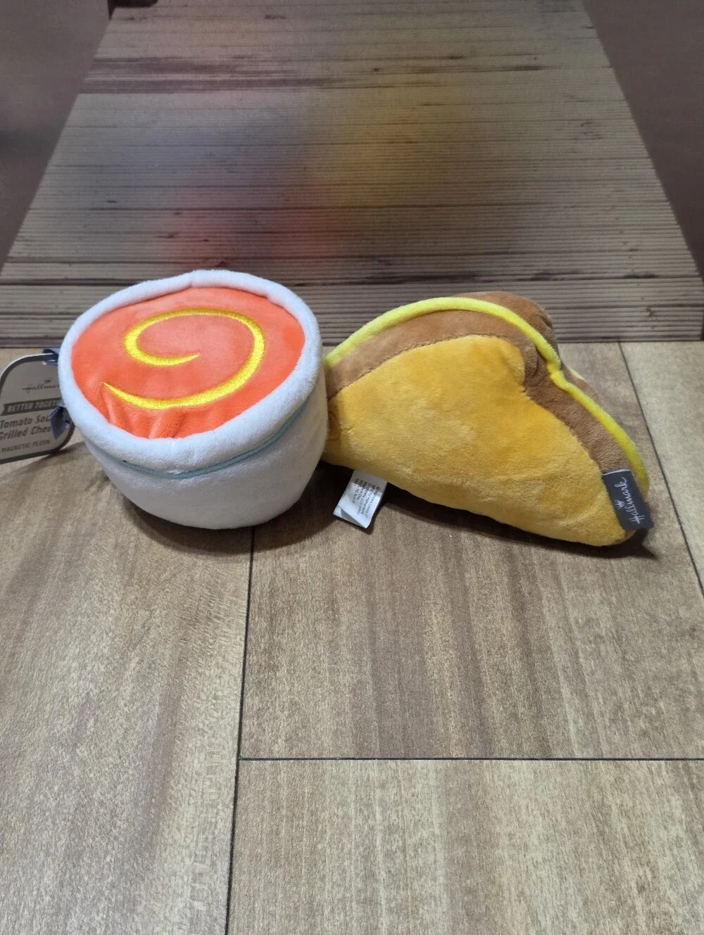 Hallmark Better Together Magnetic Tomato Soup & Grilled Cheese Plush Hallmark